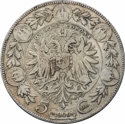 5 koruna 1900 - 5kr0002