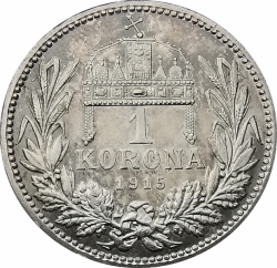 Koruna 1915 KB - 1ku1501