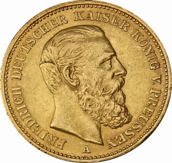 20 Mark 1888 - Friedrich III.