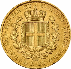 20 Lira 1836