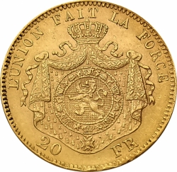 20 Frank 1875 A