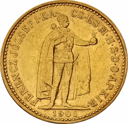10 koruna 1901