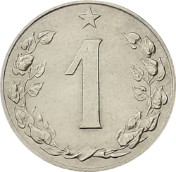 1 haléř 1953