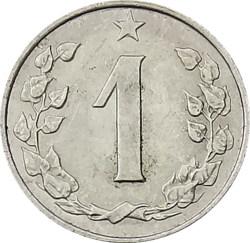 1 haléř 1962