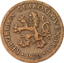 10 haléř 1922