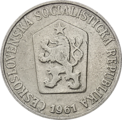 10 haléř 1961