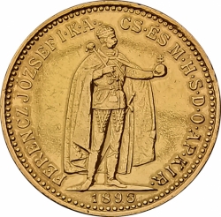 10 koruna 1898