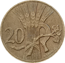 20 haléř 1950