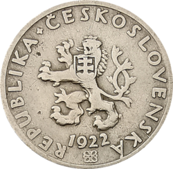 20 haléř 1922