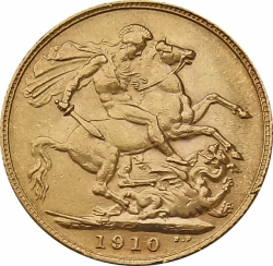 1 Libra (Sovereign) 1910