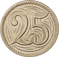 25 haléř 1932