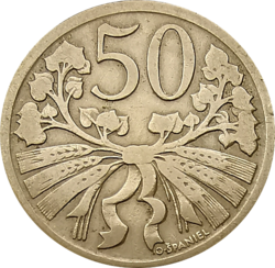 50 haléř 1921