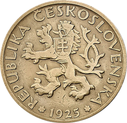 1 koruna 1925