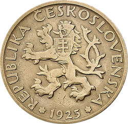 1 koruna 1937