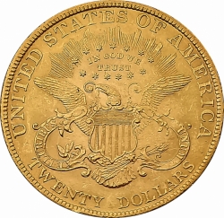 20 Dollar 1896 American Double Eagle Liberty Head