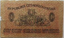 1 Kč 1919