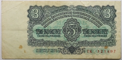 3 Kčs 1961