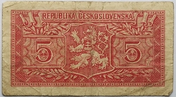 5 Kčs 1949