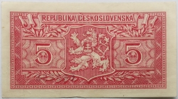 5 Kčs 1949