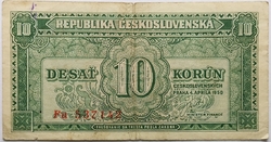 10 Kčs 1950