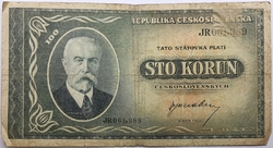 100 Kčs 1945