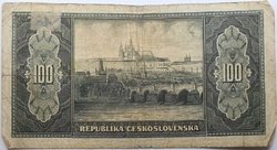 100 Kčs 1945