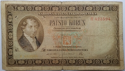 500 Kčs 1946
