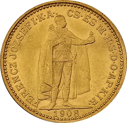 20 koruna 1908