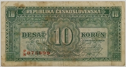 10 Kčs 1945