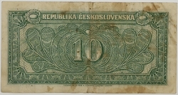 10 Kčs 1945