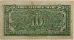 10 Kčs 1945