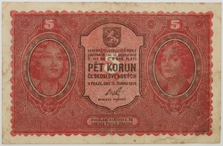 5 Kč 1919