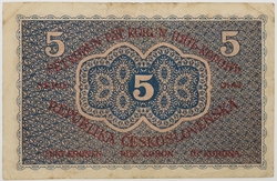 5 Kč 1919