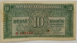 10 Kčs 1950