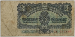 3 Kčs 1961