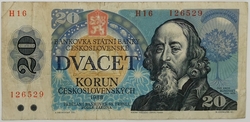 20 Kčs 1988