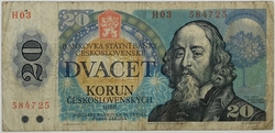 20 Kčs 1988