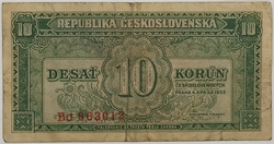 10 Kčs 1950