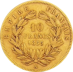 10 Frank 1855 A