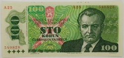 100 Kčs 1989