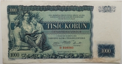 1000 Kč 1934