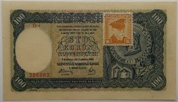 100 Ks 1945 - kolek lepený