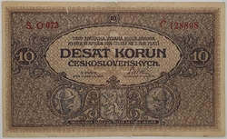 10 Kč 1919 