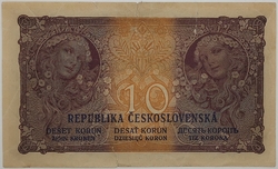 10 Kč 1919 