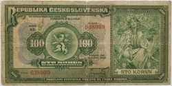 100 Kč 1920