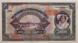 5000 Kč  1943