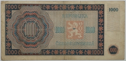 1000 Kčs 1945