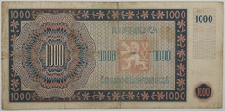 1000 Kčs 1945 