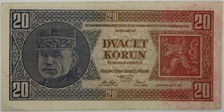 20 Kč 1926