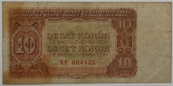 10 Kčs 1953
